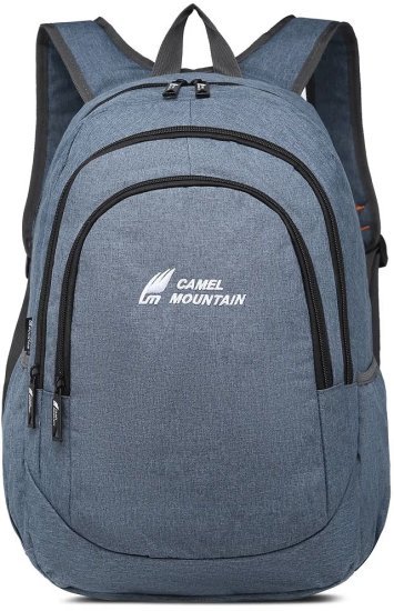 תיק גב למחשב נייד בגודל 15.6 אינץ' דגם Skippy מבית Camel Mountain - צבע כחול