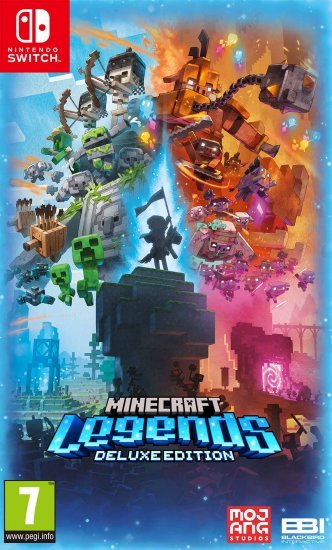 משחק Minecraft Legends ל-Nintendo Switch - גרסת Deluxe