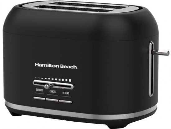 מצנם 2 פרוסות Hamilton Beach 22705-IS-BM - שחור מט