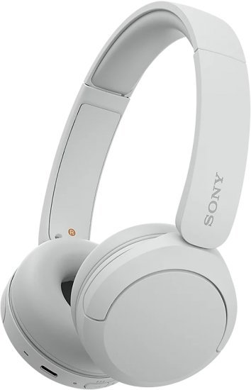 אוזניות קשת On-Ear אלחוטיות Sony WH-CH520W Bluetooth - צבע לבן