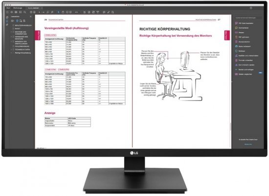 מסך מחשב גיימינג ''LG 27BN65QP-B LED QHD IPS 27