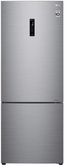 מקרר 2 דלתות מקפיא תחתון 465 ליטר LG GR-B479BF No Frost - צבע נירוסטה מוברשת