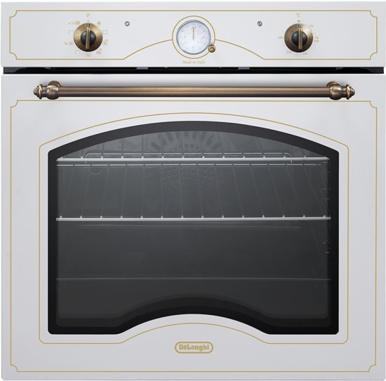 תנור בנוי 74 ליטר 9 תוכניות Delonghi CM9LW-IL - צבע לבן - שנה אחריות יבואן רשמי על ידי ניופאן