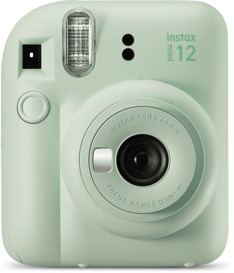 מצלמת אינסטנט Fujifilm instax Mini 12 - צבע ירוק