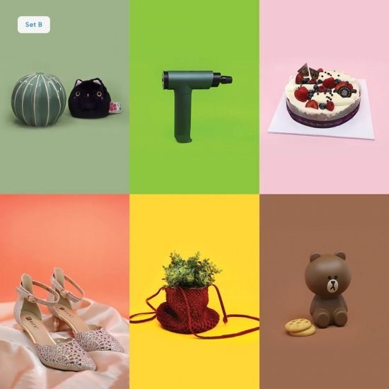 ערכת רקעים עבור סטודיו תאורה Foldio3 מבית OrangeMonkie