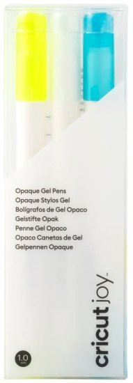 סט 3 עטי ג'ל אטומים 1.0 מ''מ Opaque Gel למכונת Joy מבית Cricut