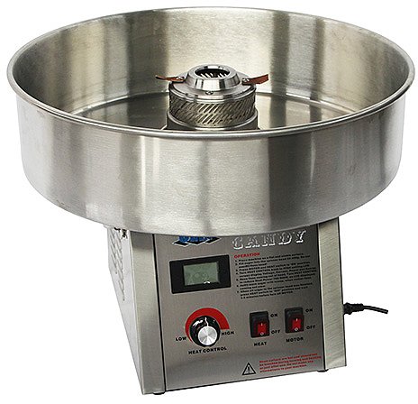 מכונת סוכר תעשייתית Typhoon Pro מבית החוויה