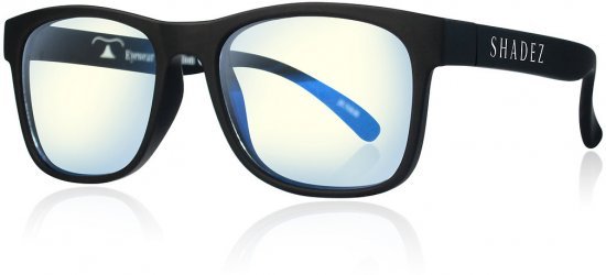 משקפי הגנה מאור כחול למבוגרים מגיל 16 מבית Shadez - צבע שחור