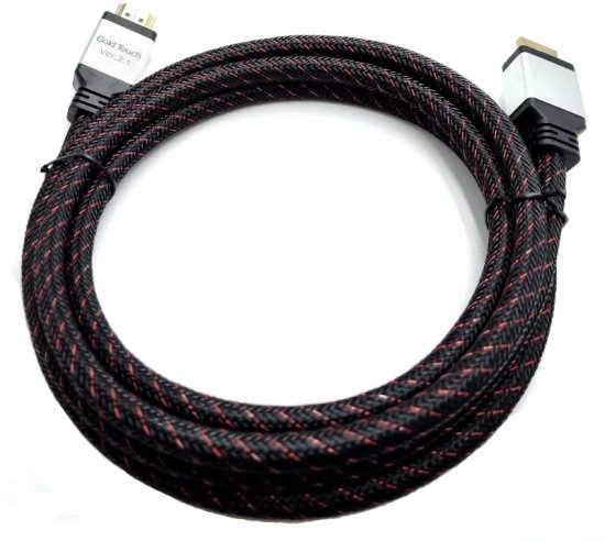כבל מחיבור HDMI לחיבור HDMI באורך 10 מטרים Gold Touch  CH-HD2.1-10