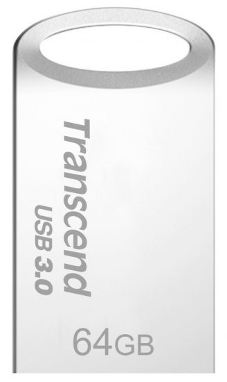 זכרון נייד Transcend JetFlash 710S 64GB TS64GJF710S - צבע כסף