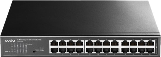 מתג Cudy 24-Port 10/100 / 1000Mbps Ethernet Gigabit GS1024