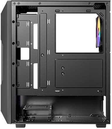 מארז מחשב ללא ספק Antec AX61 Elite ATX Mid Tower - צבע שחור