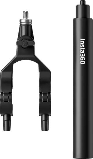 מוט ותושבת לזנב אופניים לצילום בגוף שלישי Insta360