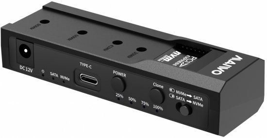 תחנת עגינה ושכפול לכוננים ''MAIWO K10635N type C 10Gbps to dual bay HDD / NVMe M.2 SSD 3.5'' / 2.5