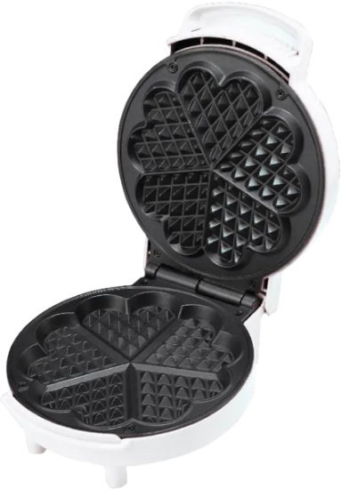 טוסטר וופל בלגי Hyundai 900W  - צבע לבן