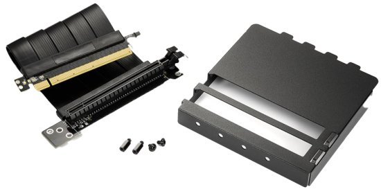 ערכת התקנה אנכית לכרטיסי מסך למארזי Sharkoon MS