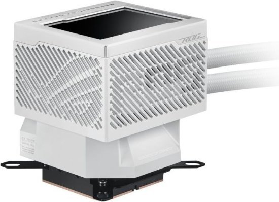 קירור נוזלי למעבד 12 ס''מ Asus ROG RYUJIN III 240 ARGB White Edition Liquid CPU Cooler - צבע לבן