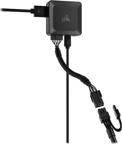 בקר מאוורר ותאורת RGB חכם Corsair iCUE LINK System Hub