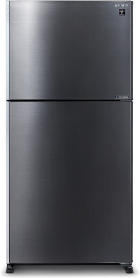 מקרר 2 דלתות מקפיא עליון 556 ליטר Sharp SJ-GTR760S - צבע כסוף מושחר