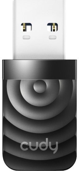 מתאם רשת אלחוטי CUDY WU1300S-IL Wireless Dual-Band Mini USB 3.0