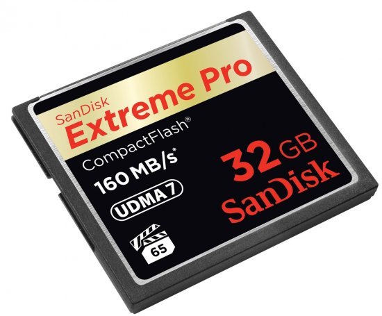 כרטיס זיכרון SanDisk 1067x Extreme Pro Compact-Flash - דגם SDCFXPS-032G - נפח 32GB