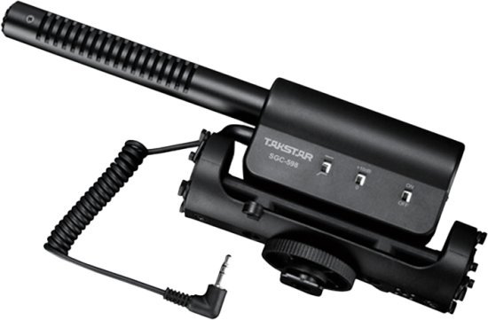 מיקרופון למצלמה / מצלמות וידאו ו -DSLR דגם Takstar SGC-598