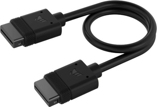 2 כבלים עם חיבור ישר באורך Corsair iCUE LINK Cable 200mm