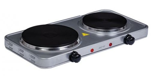 כירת בישול כפולה דגם Matrix 2500W Torino - צבע כסוף