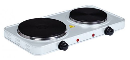 כירת בישול כפולה דגם Matrix 2500W Torino - צבע לבן