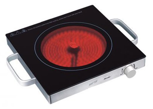 כירת בישול יחיד קרמית דגם Matrix 2000W Bologna