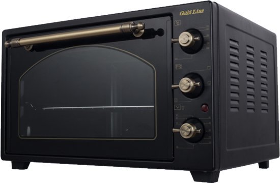 טוסטר אובן 42 ליטר 2000W דגם Sharden ATL-6642B מבית Gold Line - צבע שחור