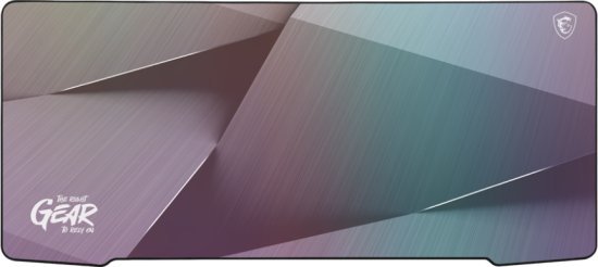 משטח גיימינג לעכבר MSI AGILITY GD72 GLEAM EDITION - גודל 900x400x3 מ''מ