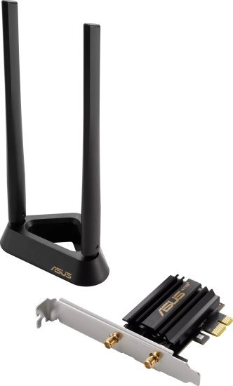 כרטיס רשת אלחוטי ASUS PCE-AXE59BT PCIe Tri-band WiFi 6E Adapter