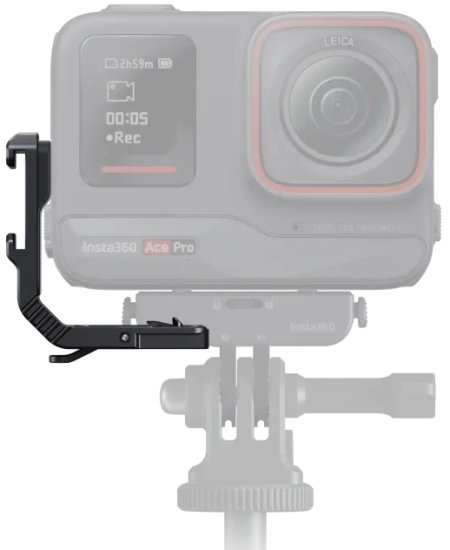התקן עם סוגר (Cold Shoe) לאביזרים למצלמות Insta360 Ace / Ace Pro