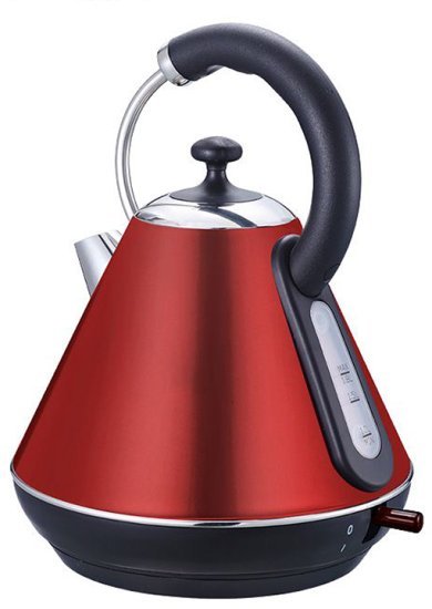 קומקום חשמלי ברלין 1.8 ליטר 2200W דגם  MX-BERLIN-RD מבית Matrix - צבע אדום