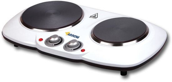 כירה חשמלית כפולה לבישול 2500W מבית Arrow