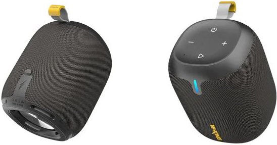 רמקול אלחוטי נייד קומפקטי דגם D120 מבית W-KING - צבע שחור