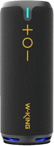 רמקול אלחוטי נייד קומפקטי דגם D320 מבית W-KING - צבע שחור