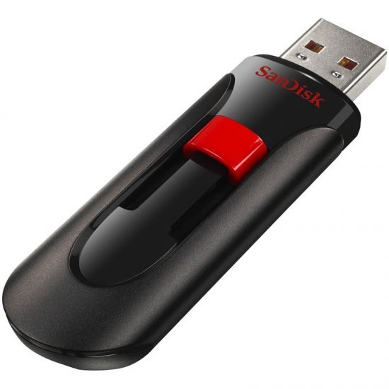 זיכרון נייד SanDisk Cruzer Glide USB 3.0 - דגם SDCZ600-128G-G35 - נפח 128GB