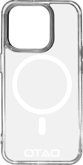 כיסוי OTAO Durable עם MagSafe ל- iPhone 12 - צבע שקוף