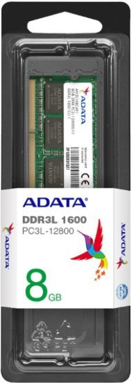 זכרון למחשב נייד Adata Premier 8GB DDR3L 1600MHz CL11