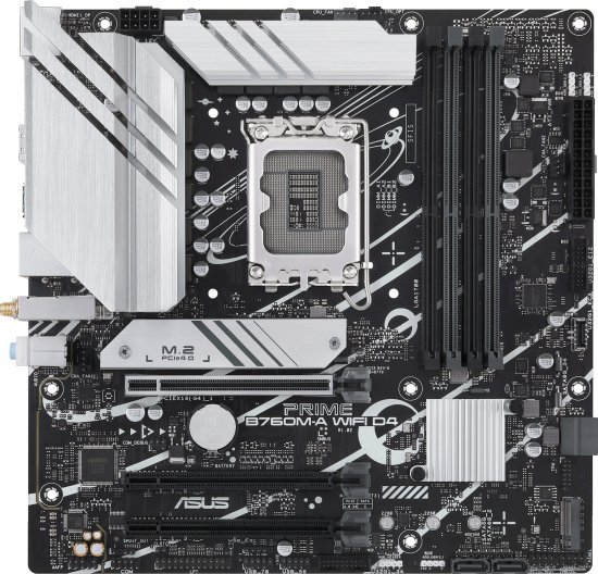 לוח אם ASUS PRIME B760M-A WIFI D4 Intel LGA1700 B760 DDR4