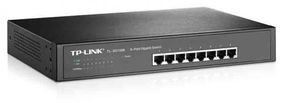 מתג TP-Link TL-SG1008 8 Ports 10/100 / 1000Mbps