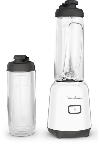 בלנדר MIX&MOVE עם 2 כוסות 600 מ''ל (סה"כ 1.2 ליטר) לדרך Moulinex LM15F127 300W