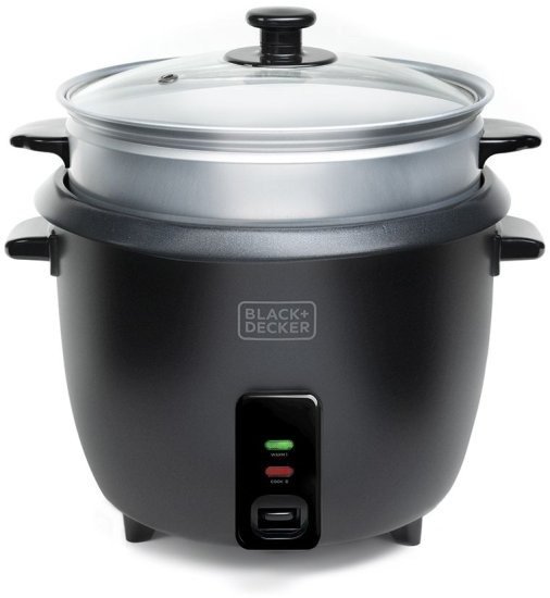 סיר אידוי ובישול עוצמתי 700W - כולל קערה נשלפת עם ציפוי נון-סטיק לניקוי קל דגם BXRC1800E מבית Black+Decker - שנתיים אחריות יבואן רשמי