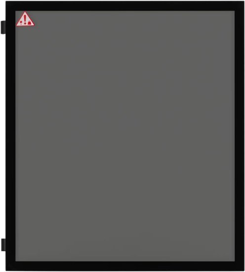 פאנל צדדי למארזי מחשב Corsair iCUE 7000X/7000D / 7000D Airflow - צבע שחור