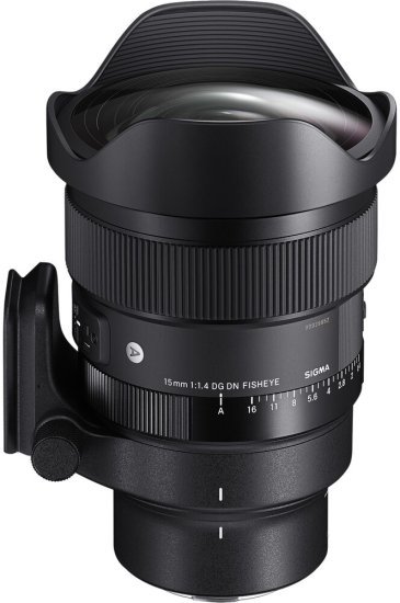 עדשת SIGMA 15mm F1.4 DG DN ART diagonal fisheye למצלמות - תושבת Sony E
