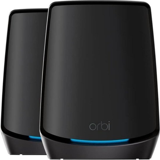 ראוטר NETGEAR Orbi 802.11ax AX6000 WiFi 6 Tri-Band Mesh Wireless Gigabit Router (2-Pack)