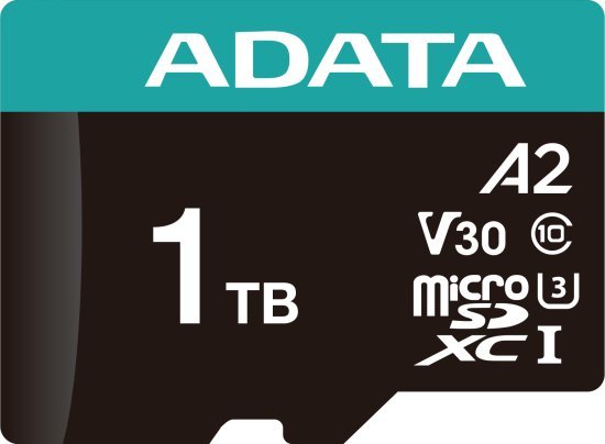 כרטיס זיכרון עם מתאם Pro Micro SDHC UHS-I בנפח של 1TB מבית Adata