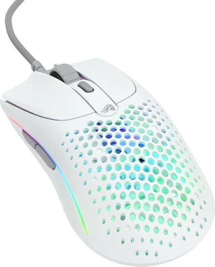 עכבר גיימרים חוטי Glorious Model O 2 Wired RGB - צבע לבן מט